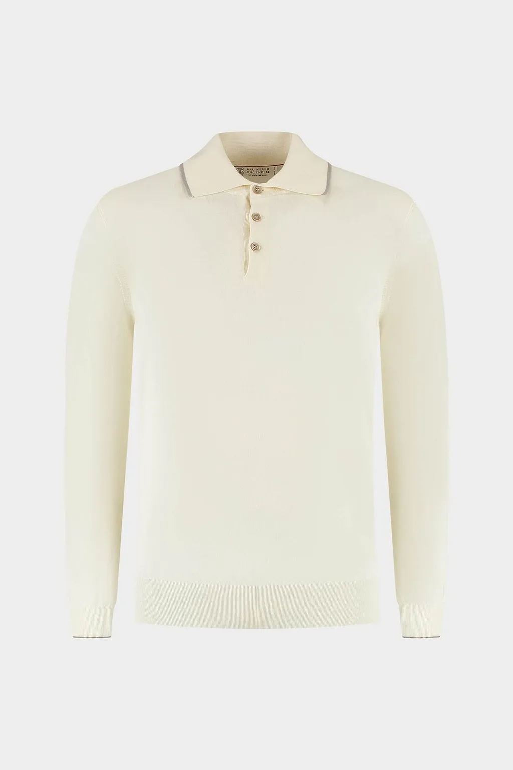 Brunello Cucinelli Sea Island Lightweight Knit Polo Shirt