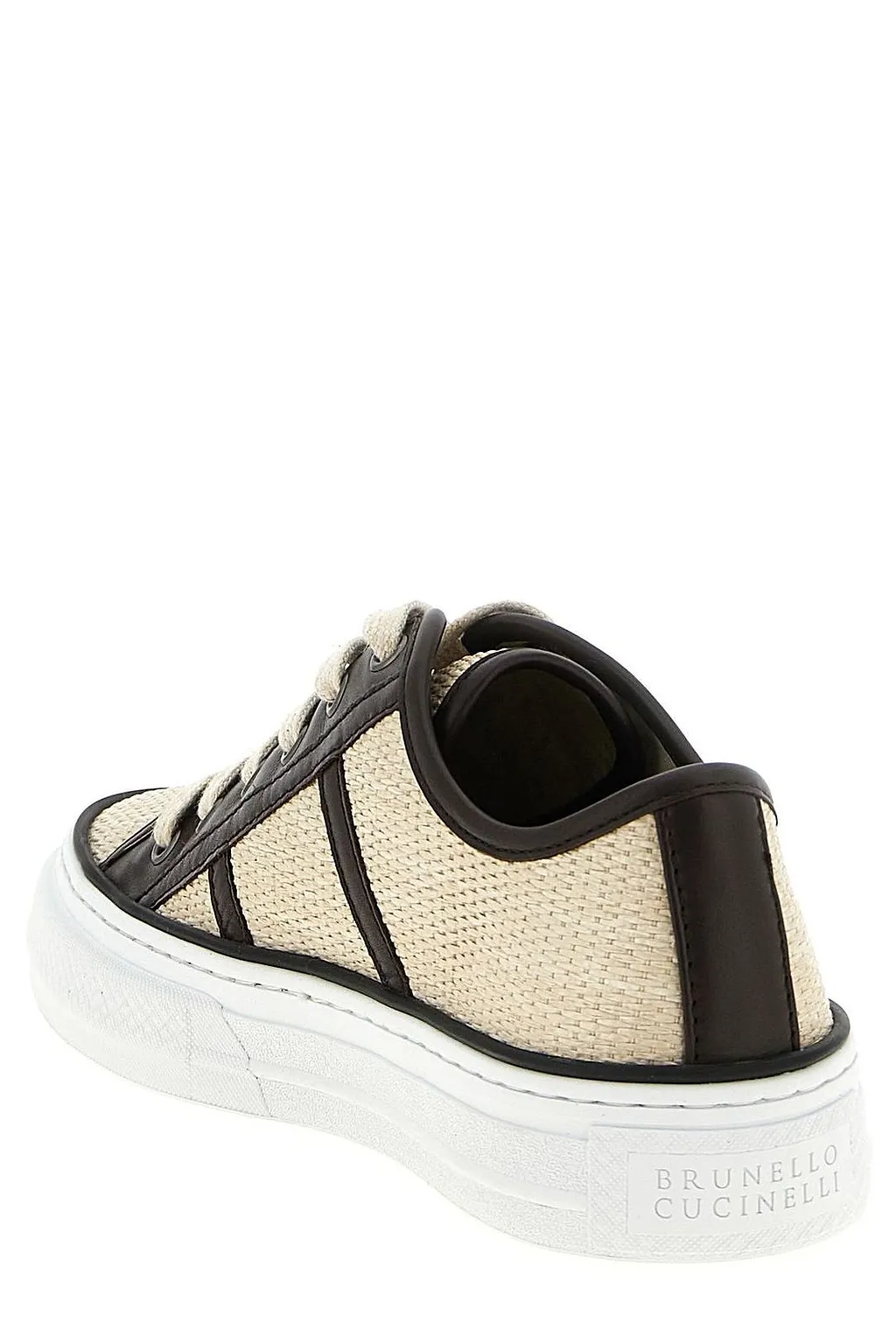 Brunello Cucinelli Shiny Tab Techno Sneakers