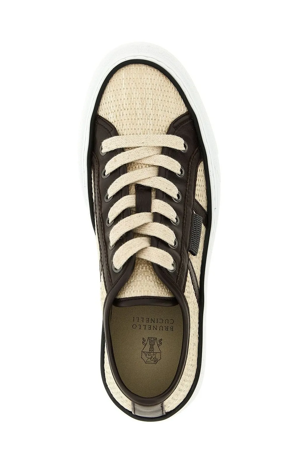 Brunello Cucinelli Shiny Tab Techno Sneakers