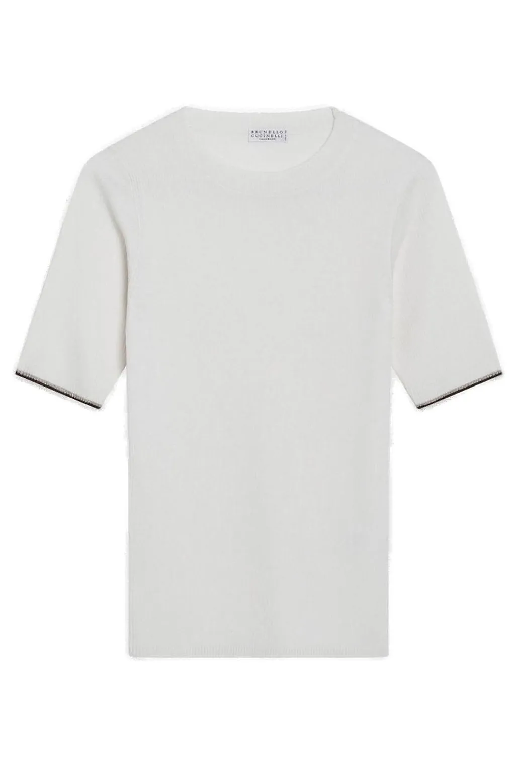 Brunello Cucinelli Short-Sleeved Crewneck Jumper