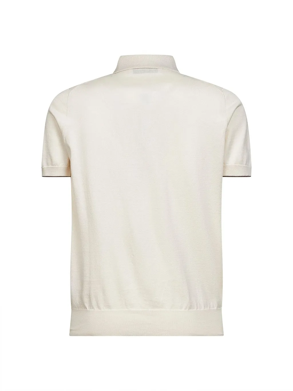 Brunello Cucinelli Short-Sleeved Buttoned Polo Shirt