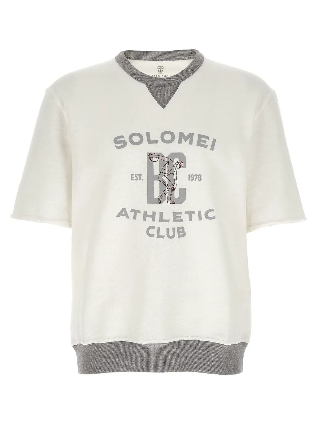 Brunello Cucinelli Short Sleeved Crewneck T-Shirt