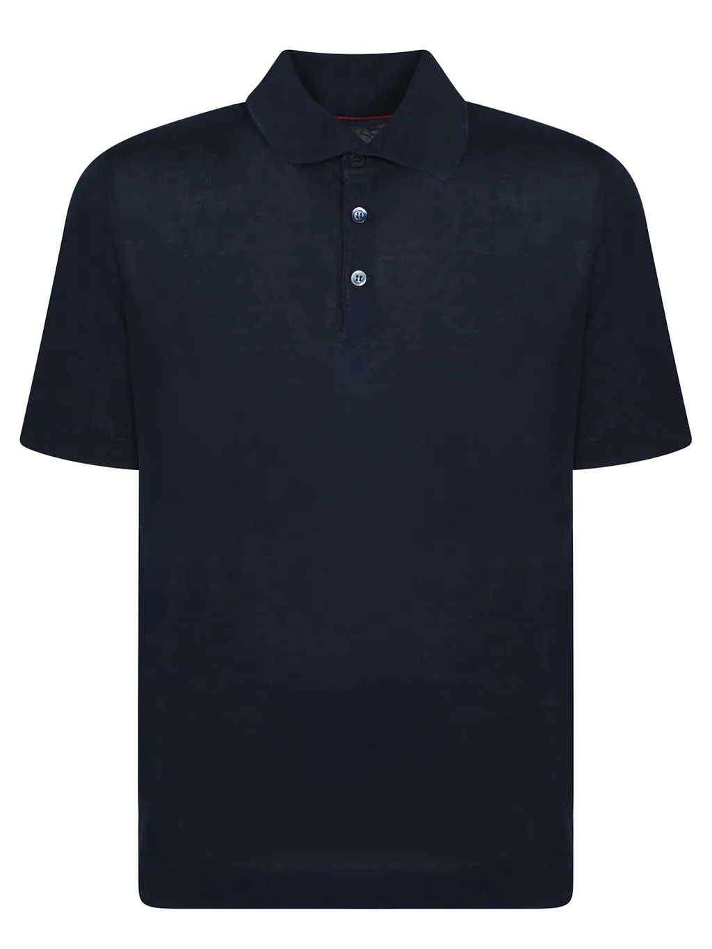 Brunello Cucinelli Short Sleeved Knitted Polo Shirt