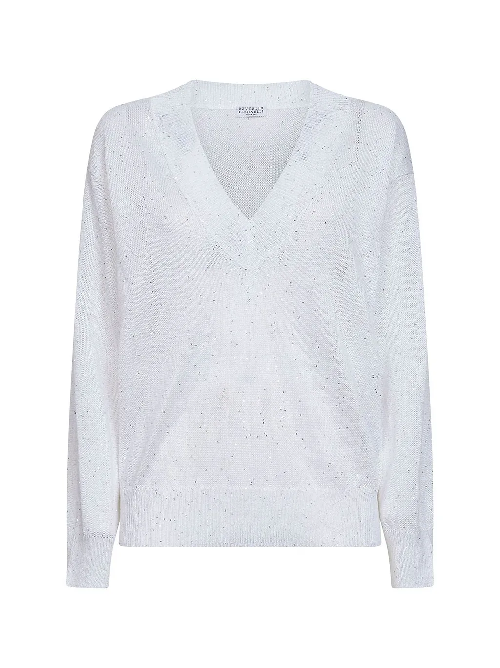 Brunello Cucinelli V-Neck Knitted Jumper