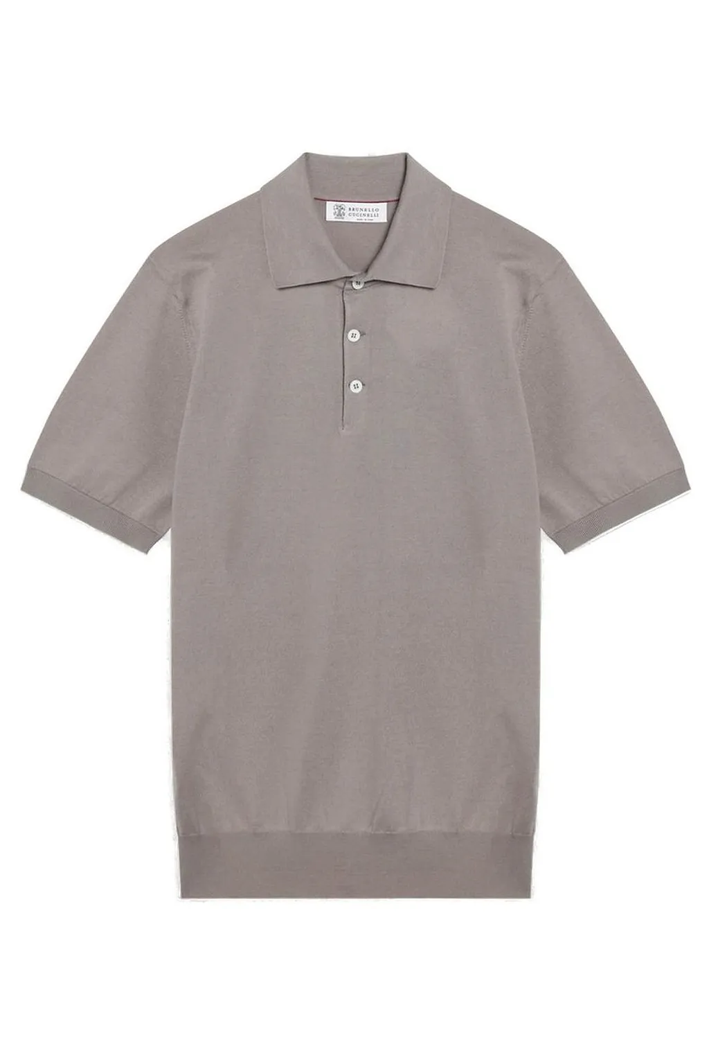 Brunello Cucinelli Short-Sleeved Polo Shirt