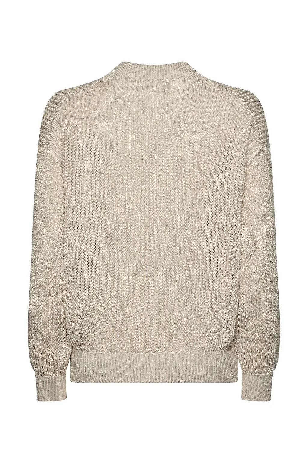 Brunello Cucinelli V-Neck Ribbed Sweater