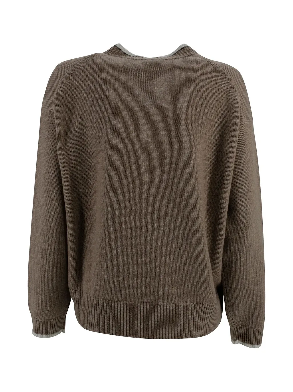 Brunello Cucinelli V-Neck Long-Sleeved Sweater