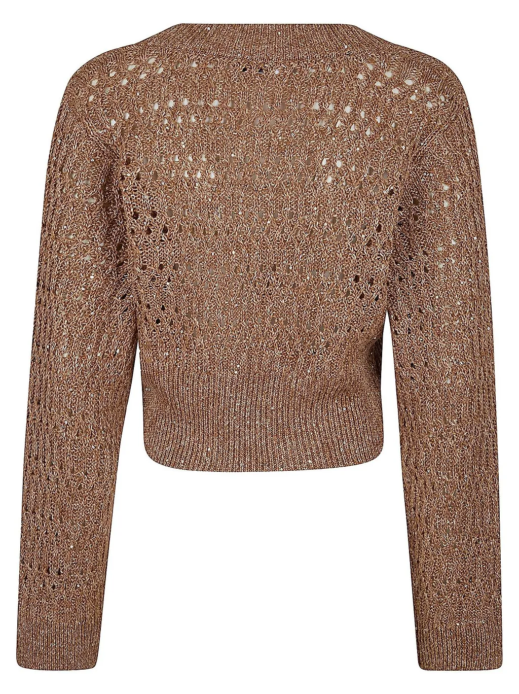 Brunello Cucinelli V-Neck Ribbed Jumper