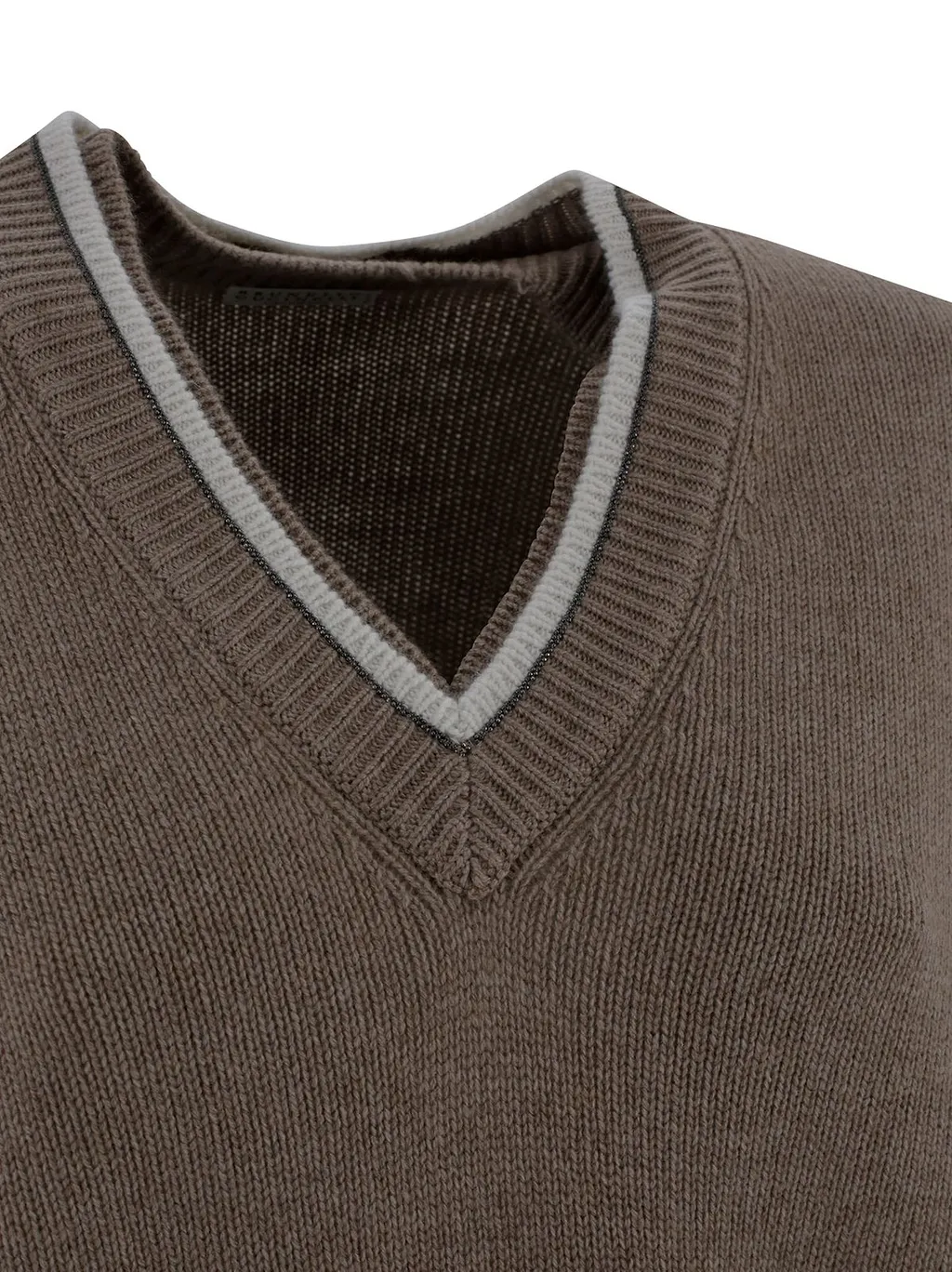 Brunello Cucinelli V-Neck Long-Sleeved Sweater