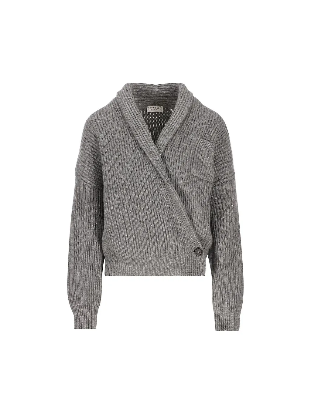 Brunello Cucinelli V-Neck Wrap Cardigan