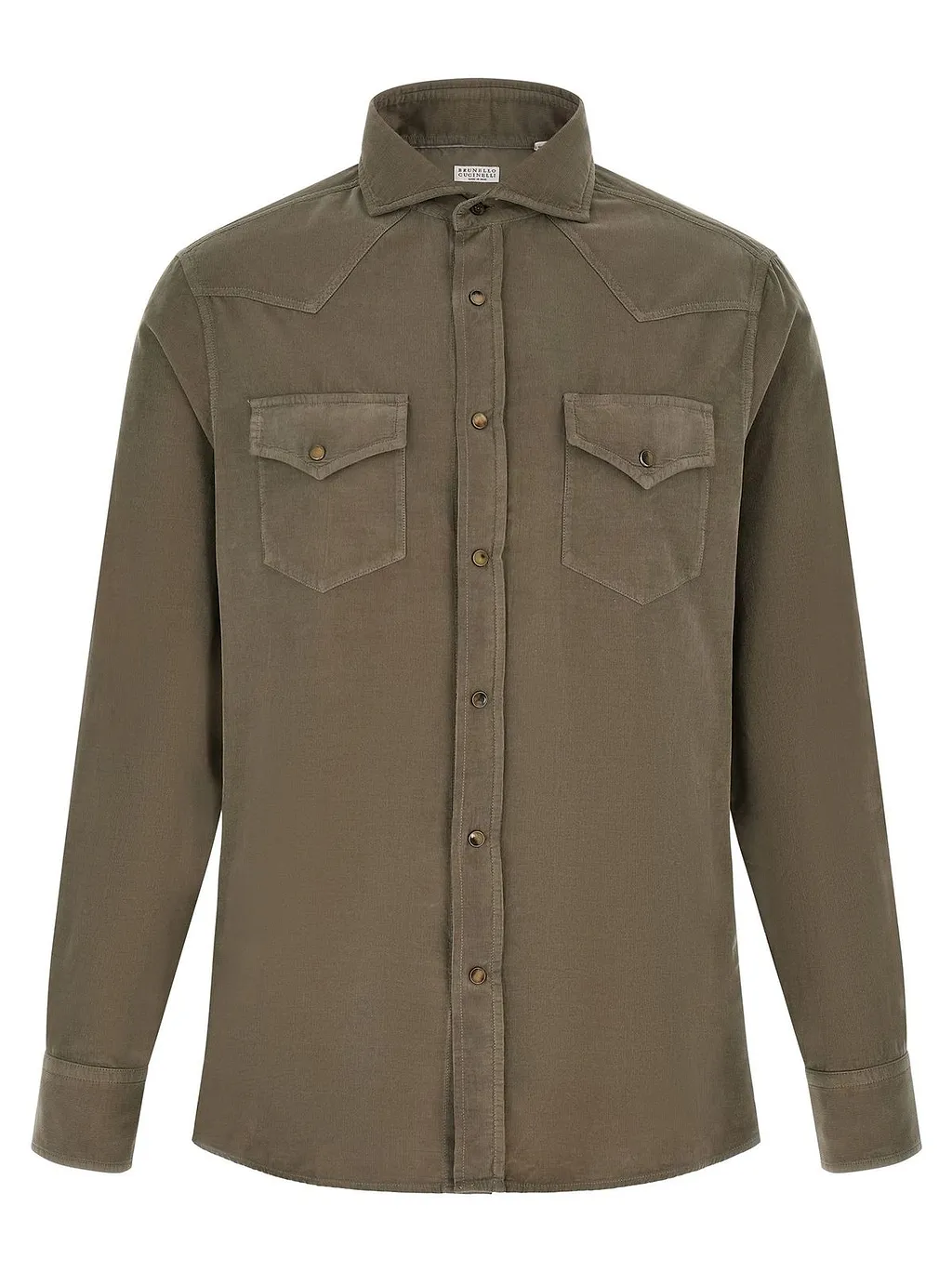 Brunello Cucinelli Western Corduroy Shirt