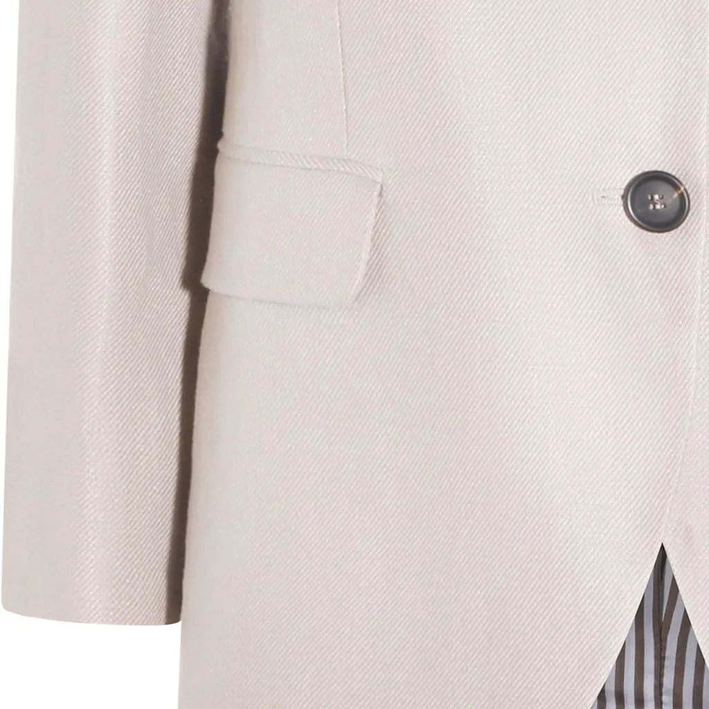 Brunello Cucinelli Single-Breasted Tailored Blazer