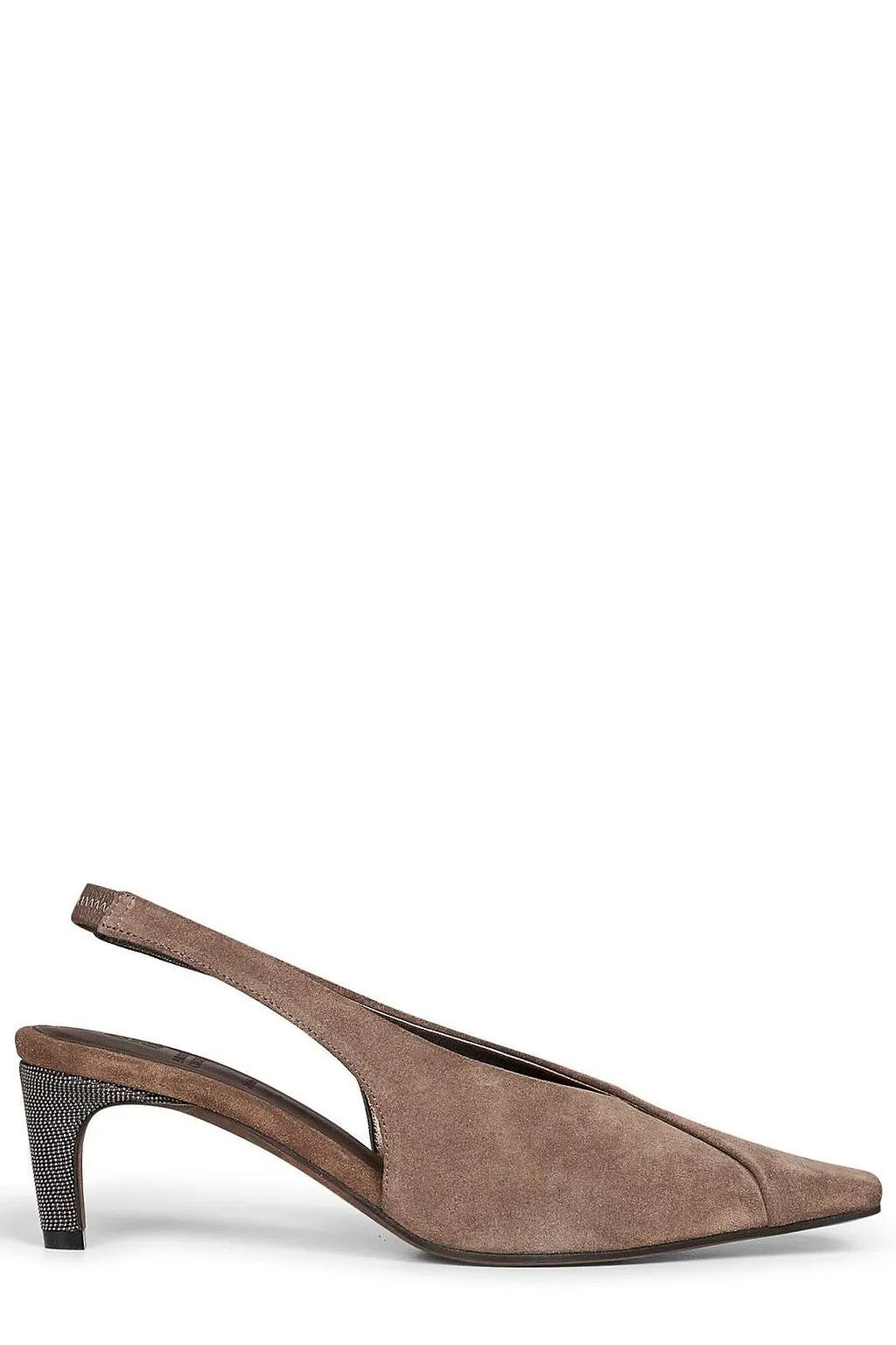 Brunello Cucinelli Slingback Heeled Pumps