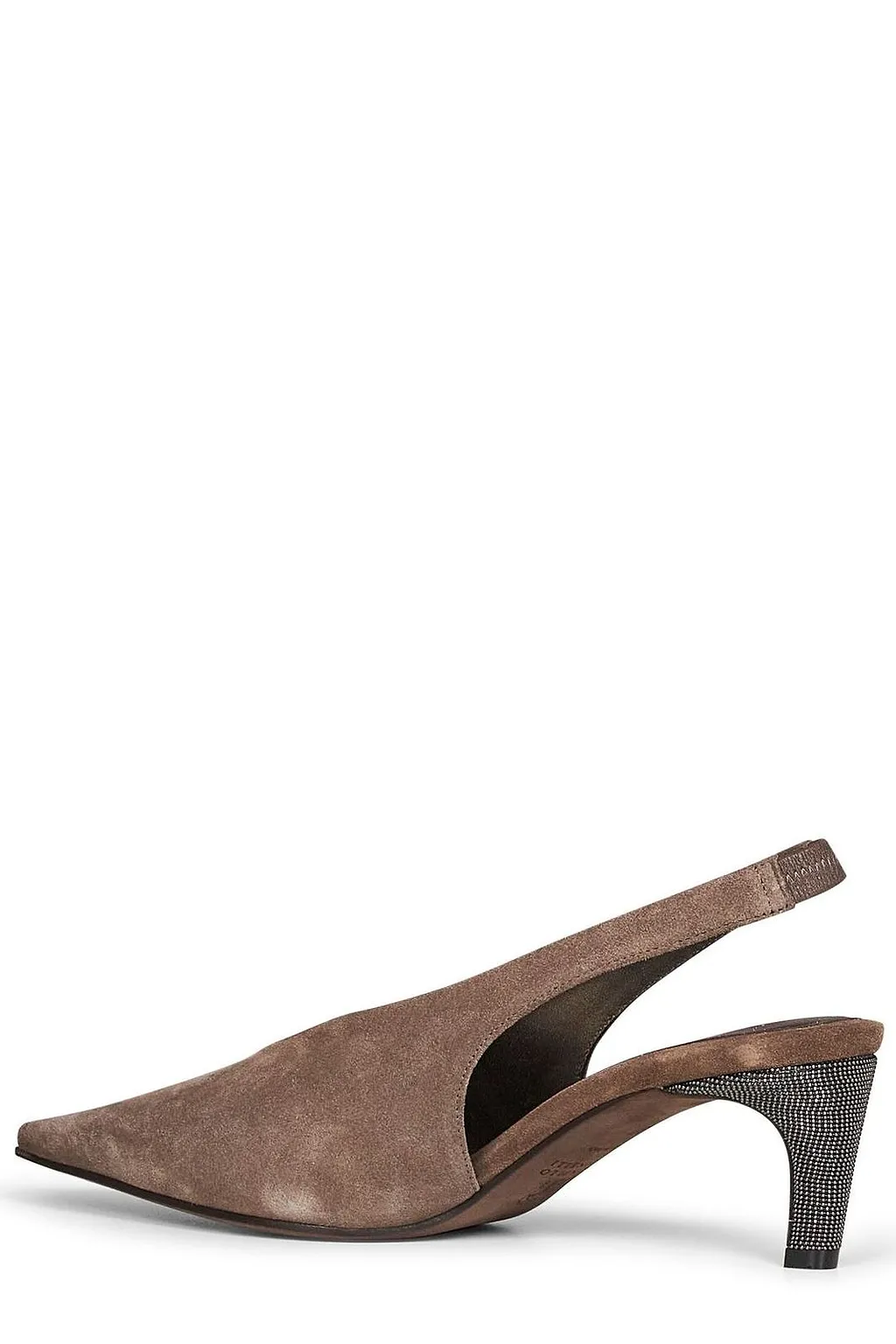 Brunello Cucinelli Slingback Heeled Pumps