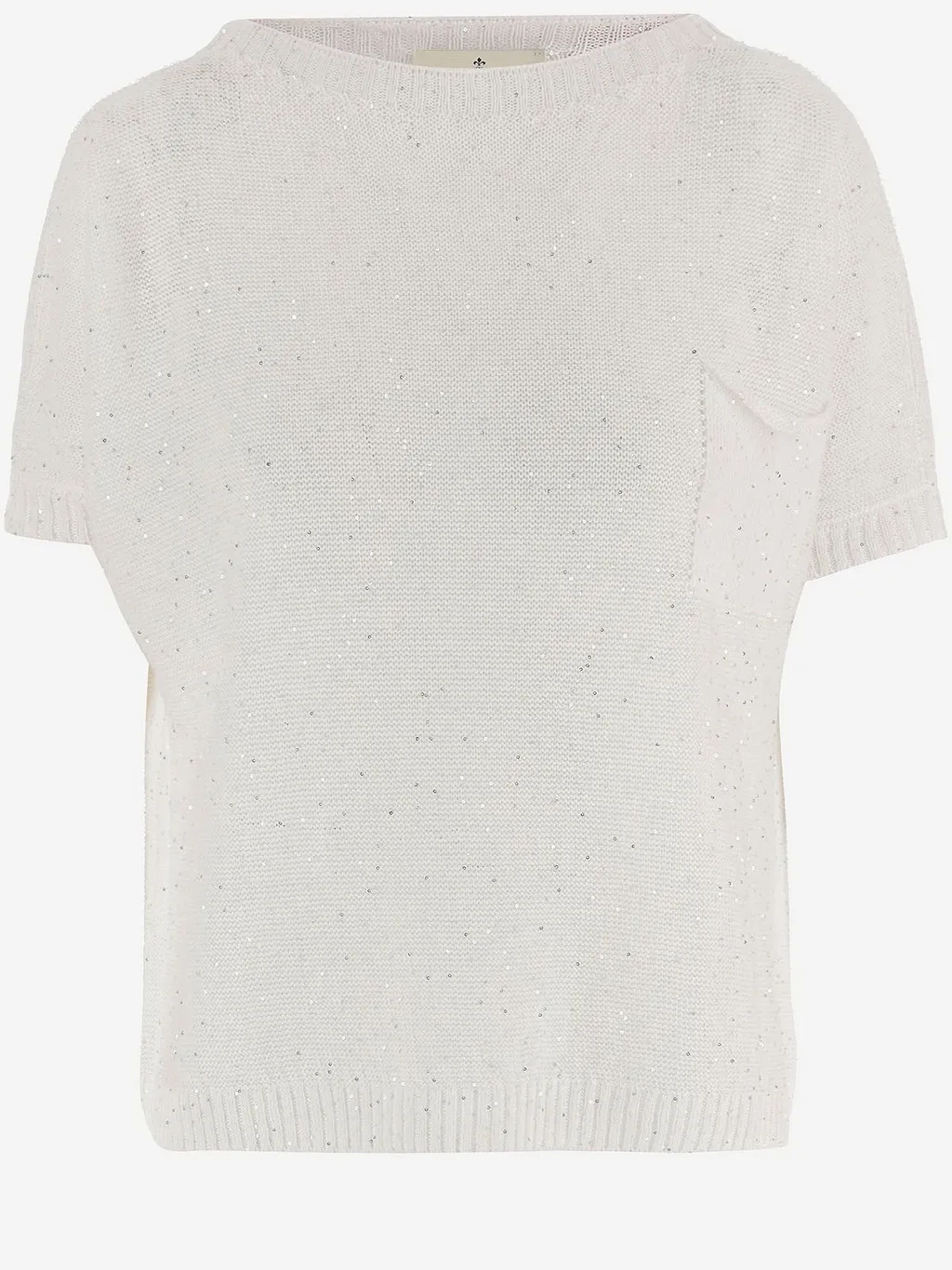 Bruno Manetti Short-Sleeve Knitted Top