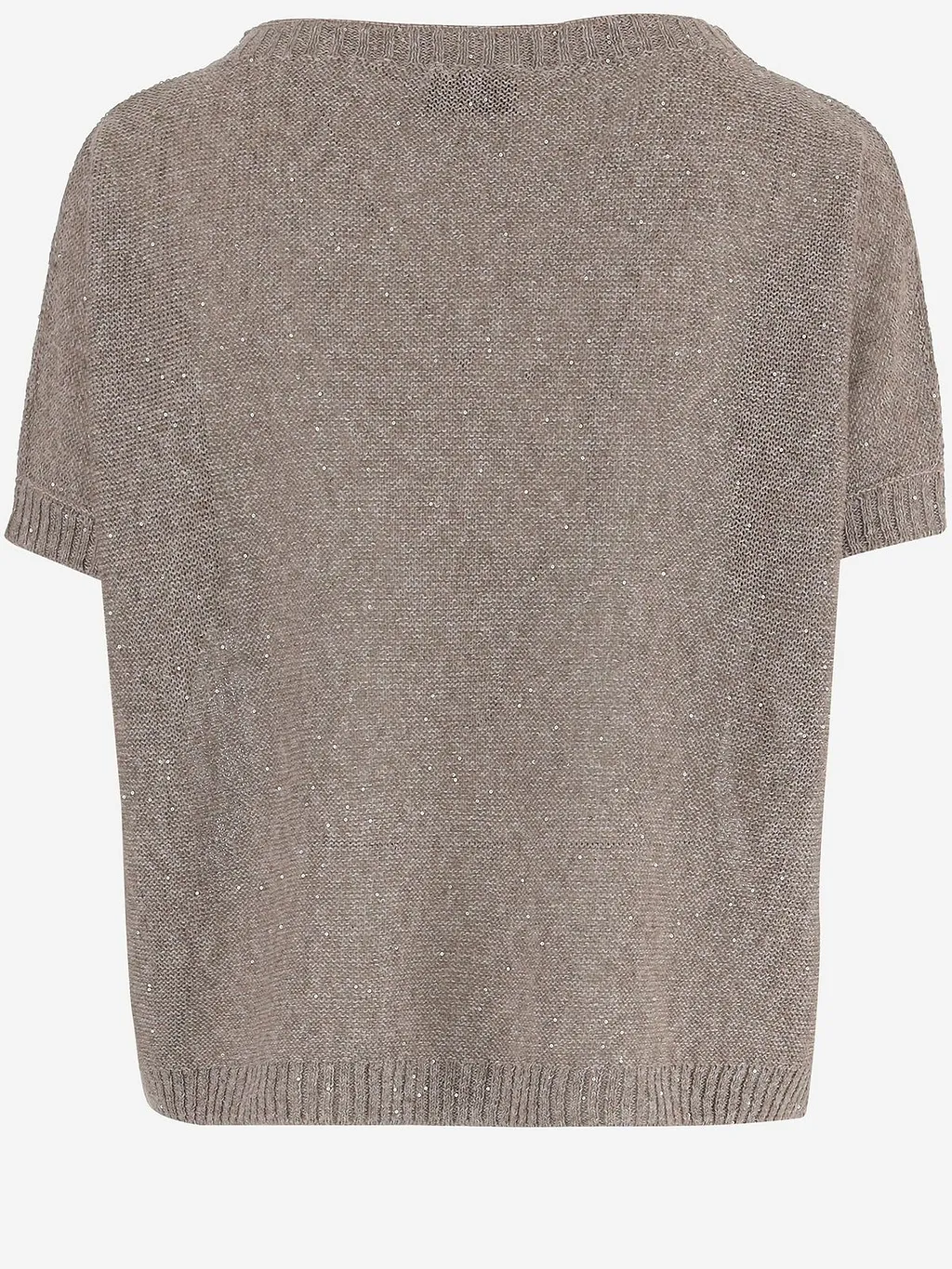 Bruno Manetti Short-Sleeve Knitted Top