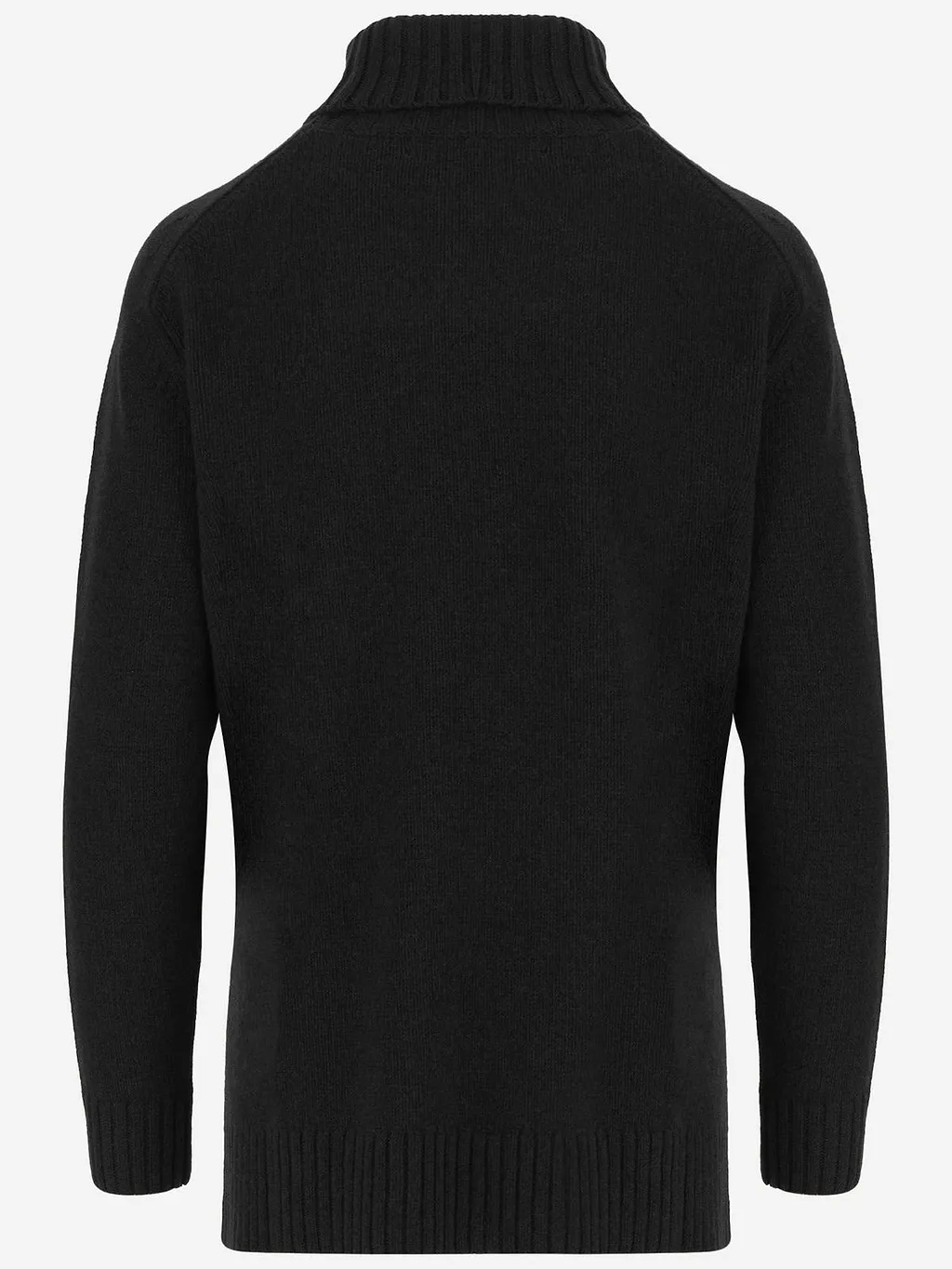 Bruno Manetti Ribbed Turtleneck Knitted Sweater