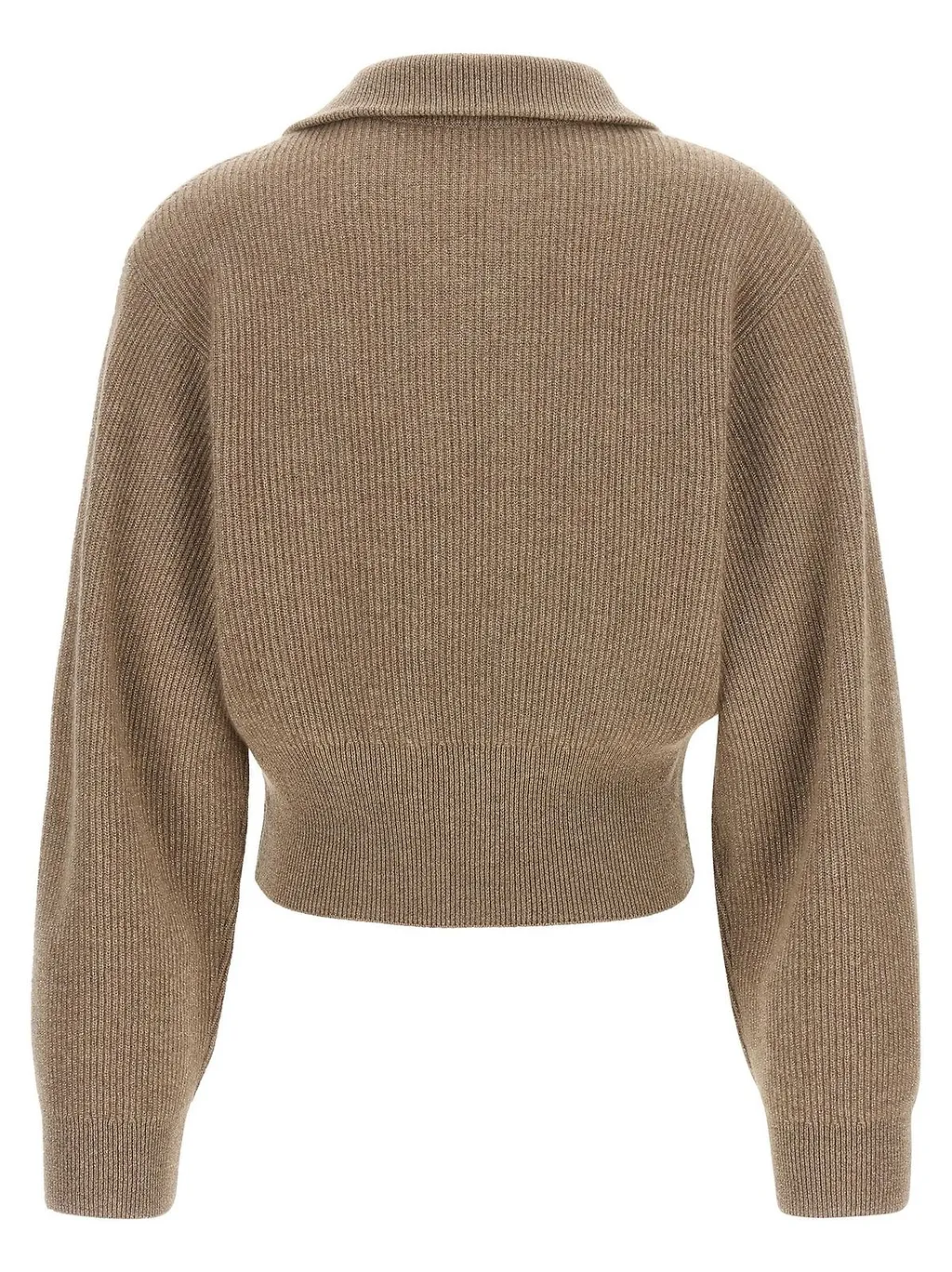 Brunello Cucinelli Ribbed Zip Cardigan