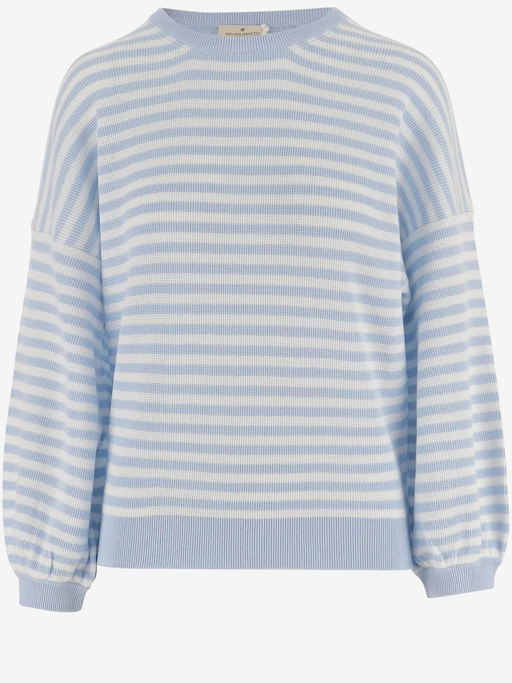Bruno Manetti Striped Knitted Sweater