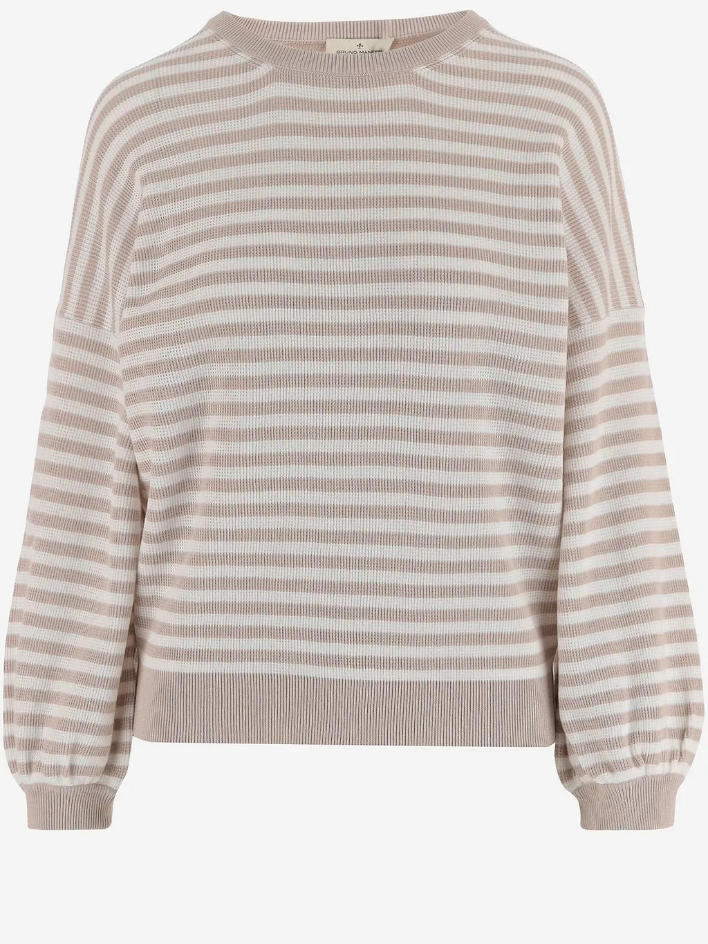 Bruno Manetti Striped Knitted Sweater