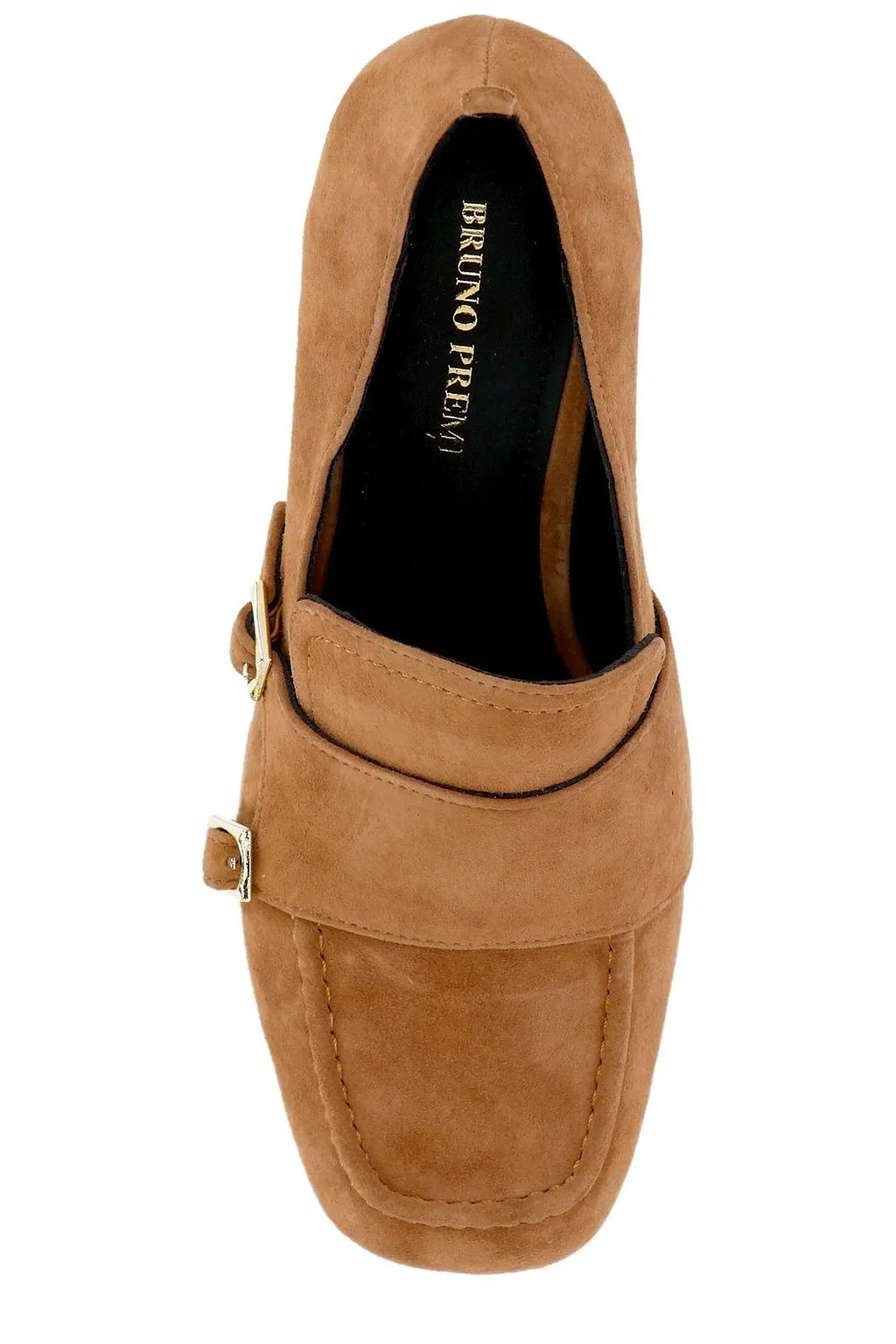 Bruno Premi Buckled Block Heeled Pumps