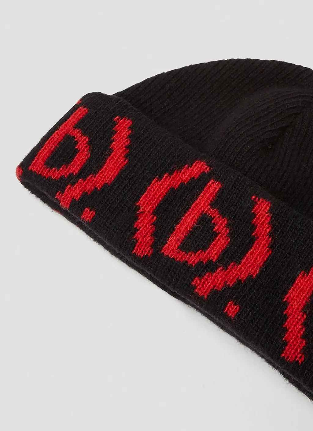 Bstroy Logo Cuff Knit Beanie