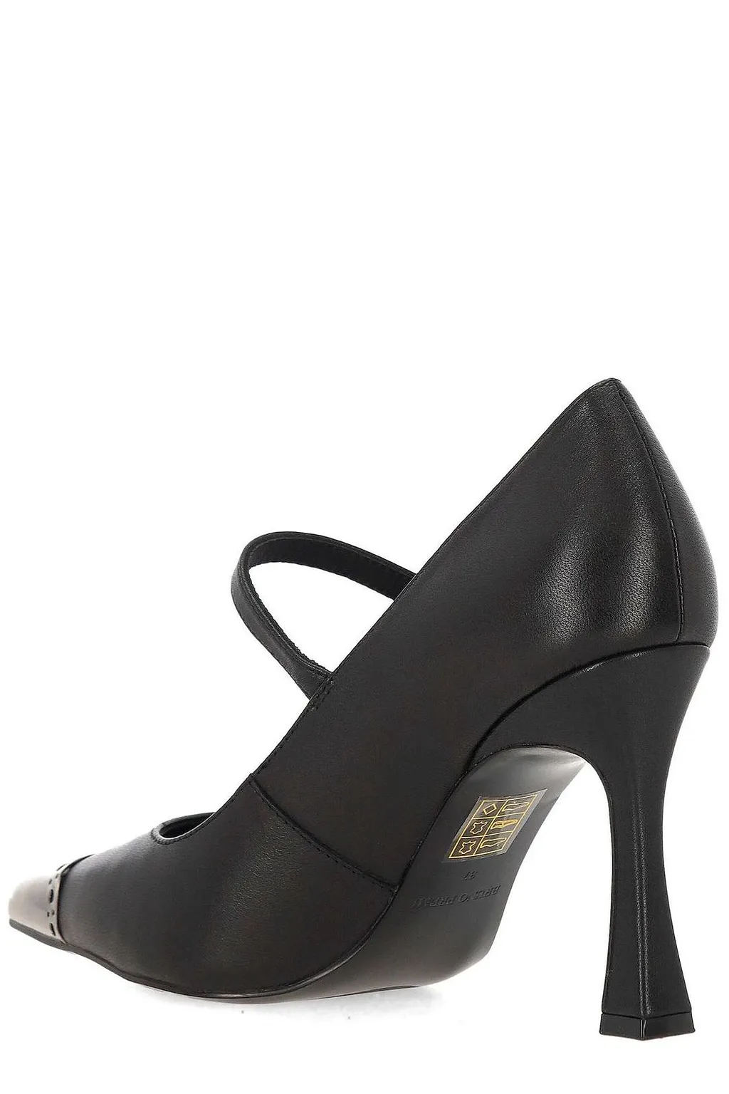 Bruno Premi Studded Cap-Toe Heeled Pumps