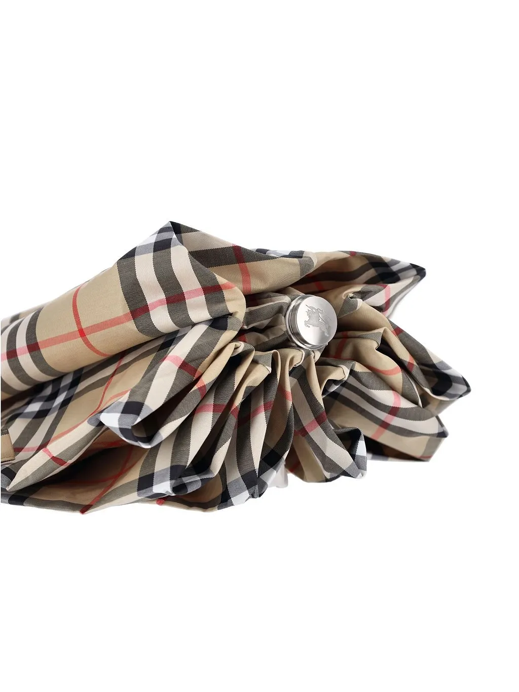 Burberry Checked Folding Umbrella