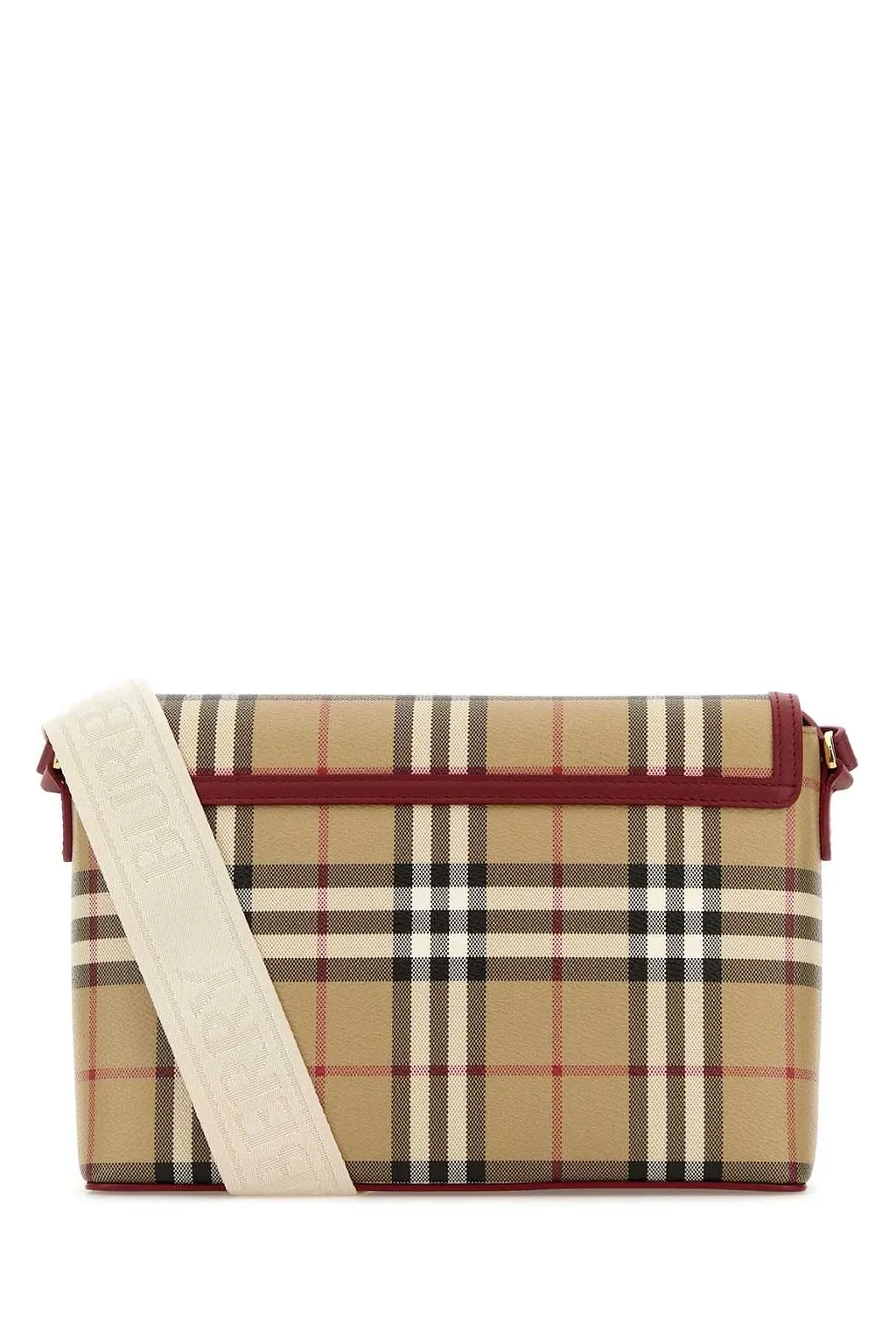 Checked Note Crossbody Bag