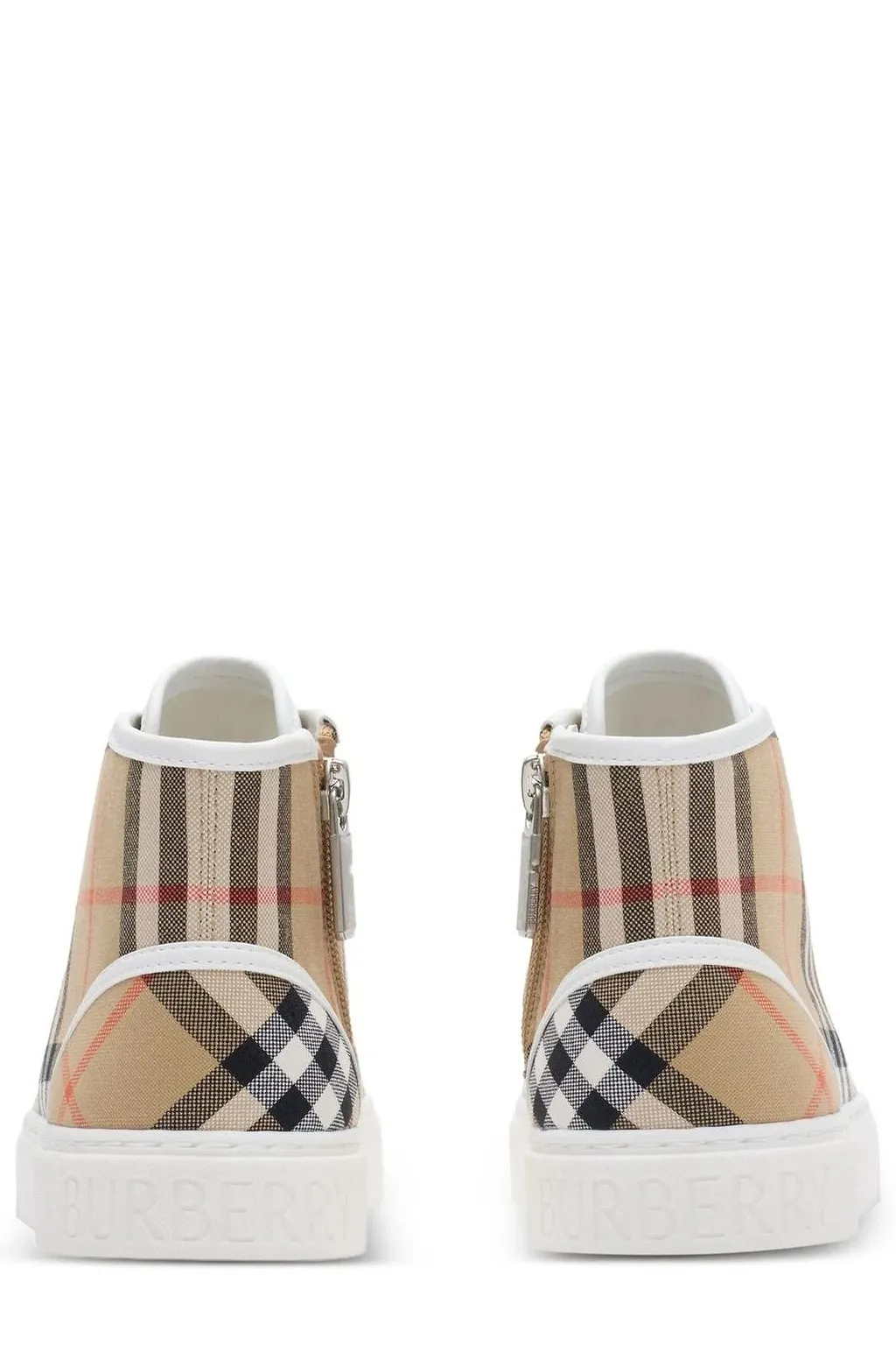 Burberry Kids Lace-Up Sneakers