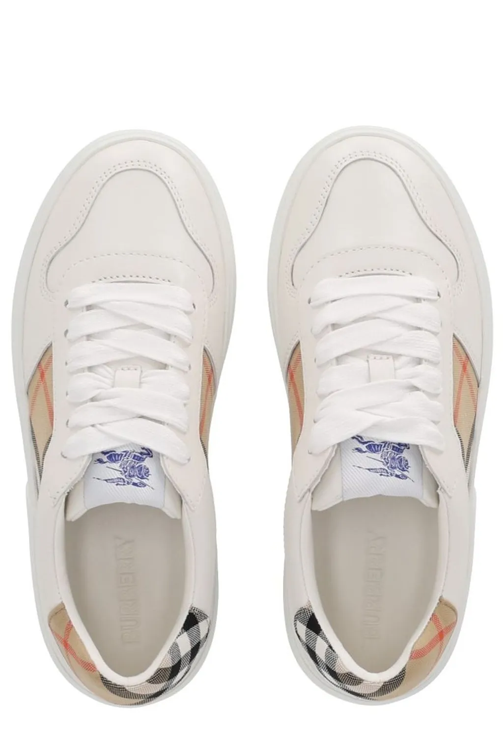 Burberry Kids Lace-Up Sneakers