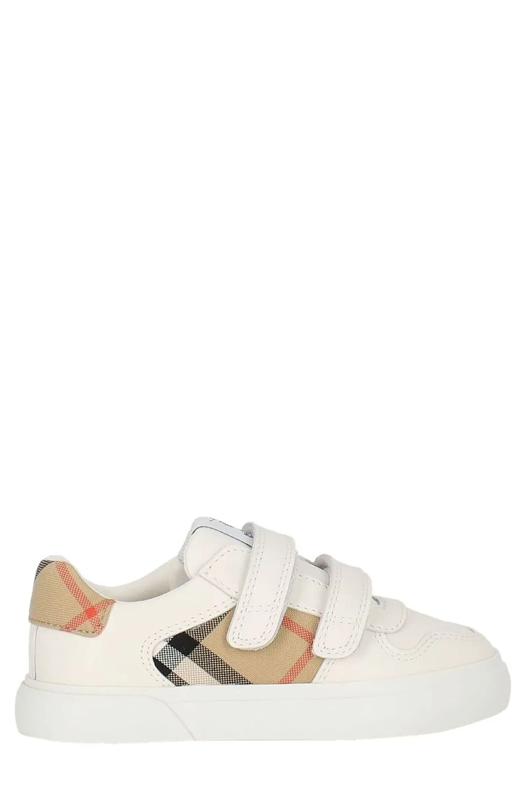 Burberry Kids Round-Toe Sneakers