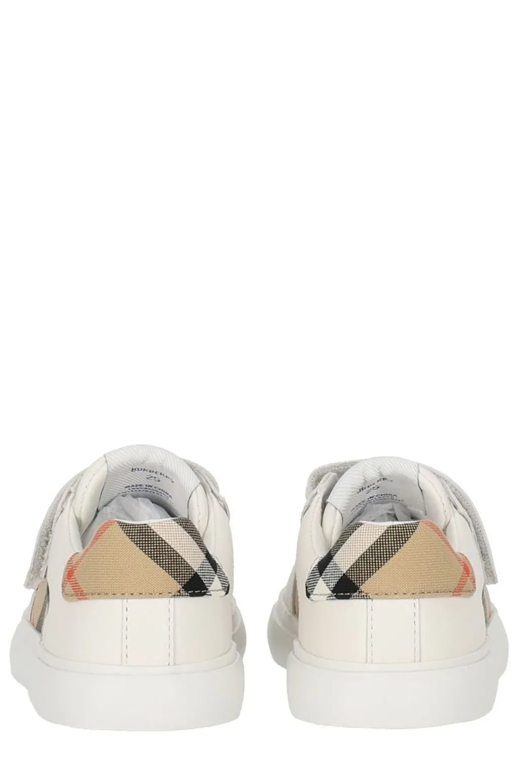 Burberry Kids Round-Toe Sneakers