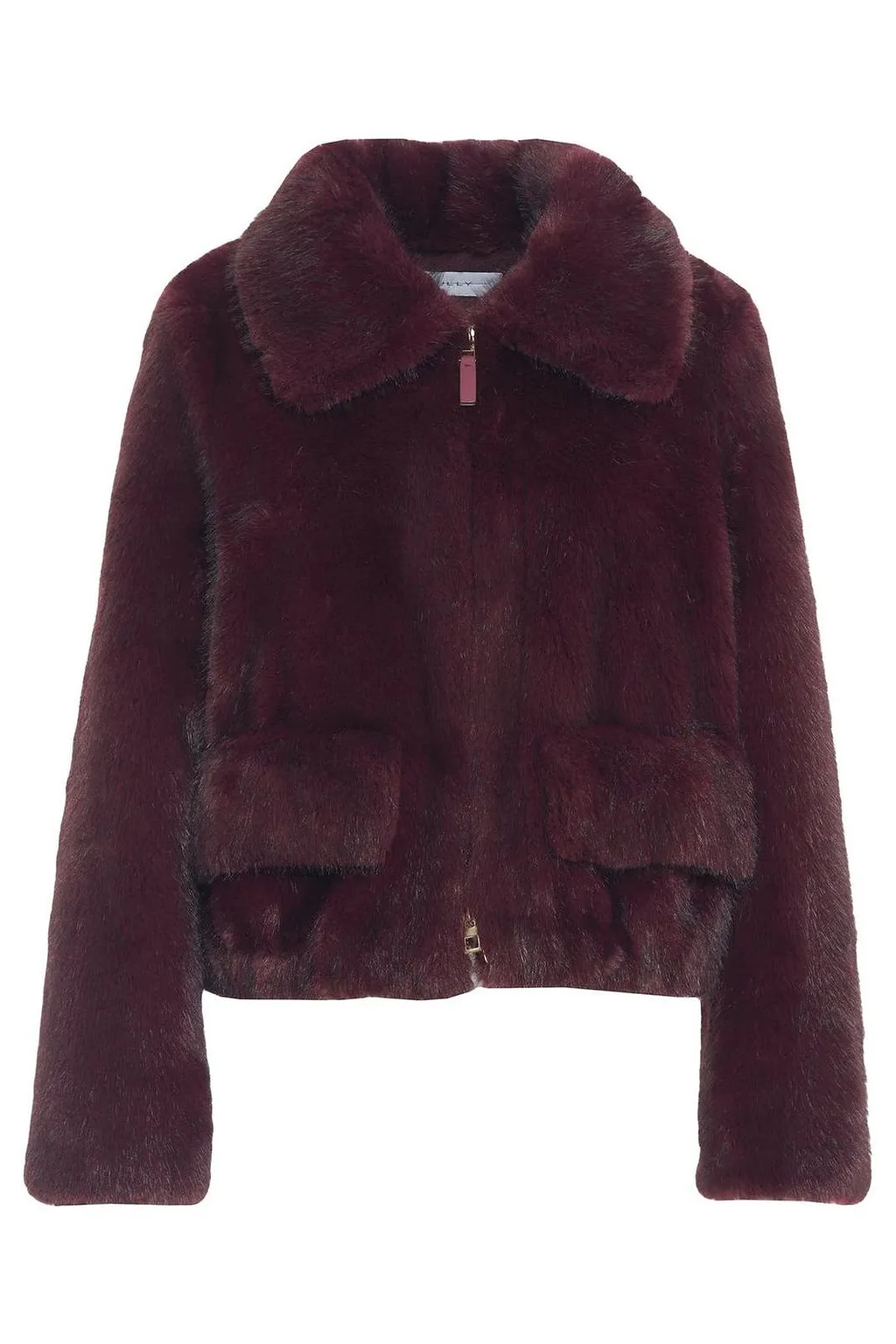 Faux-Fur Zipped Coat