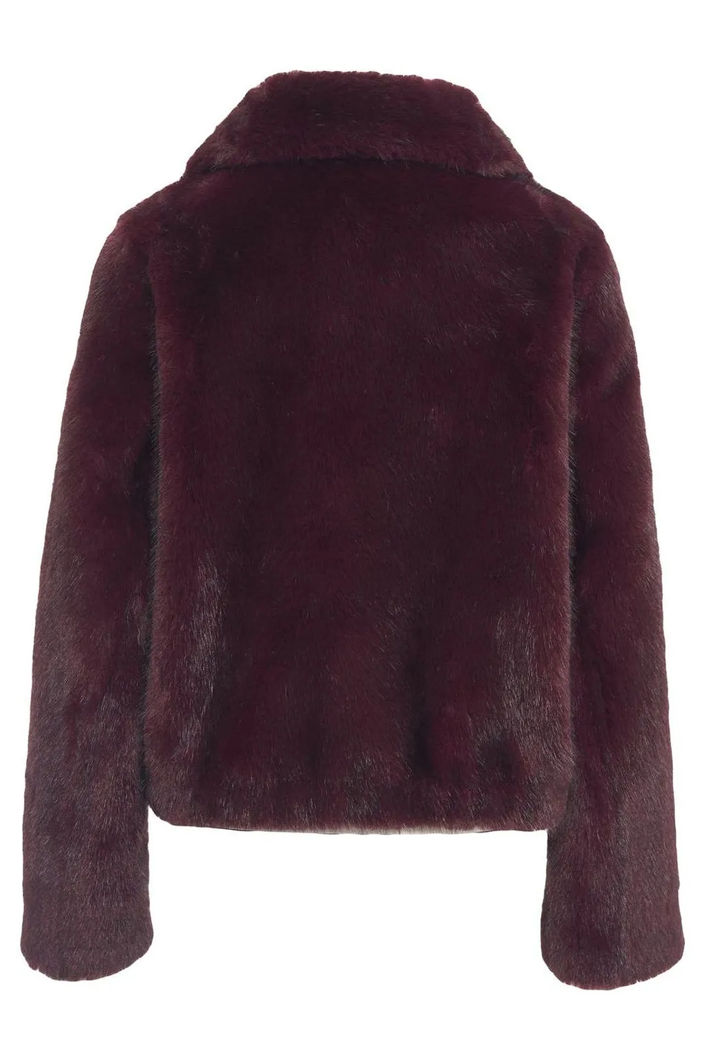 Faux-Fur Zipped Coat