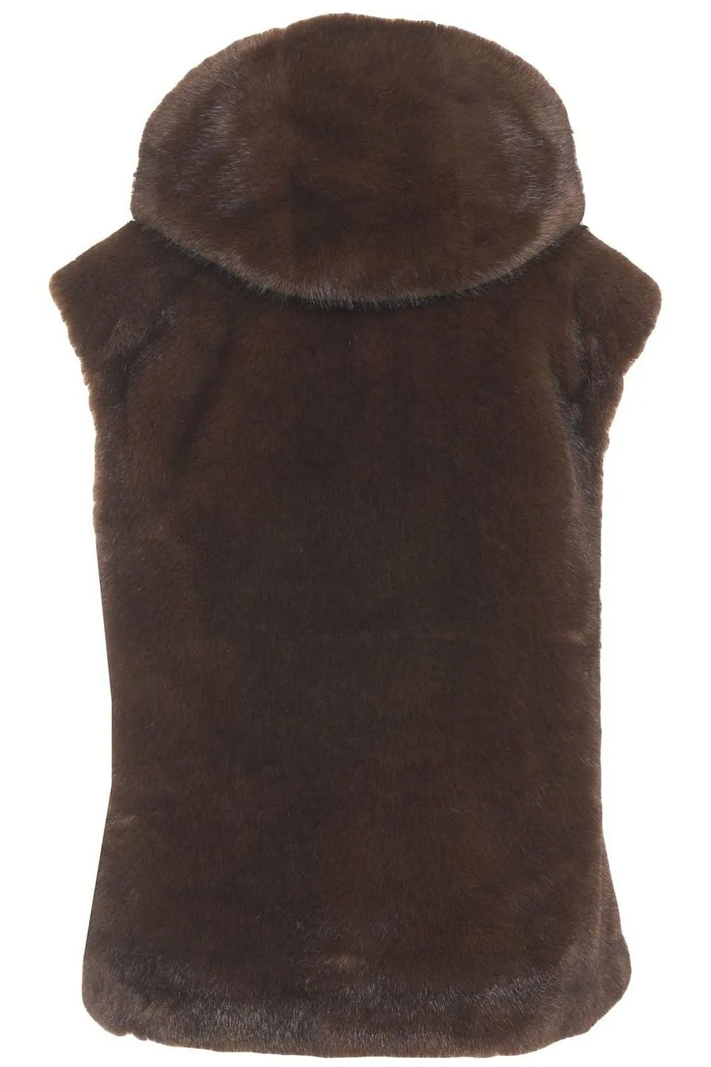 Hooded Zipped Gilet