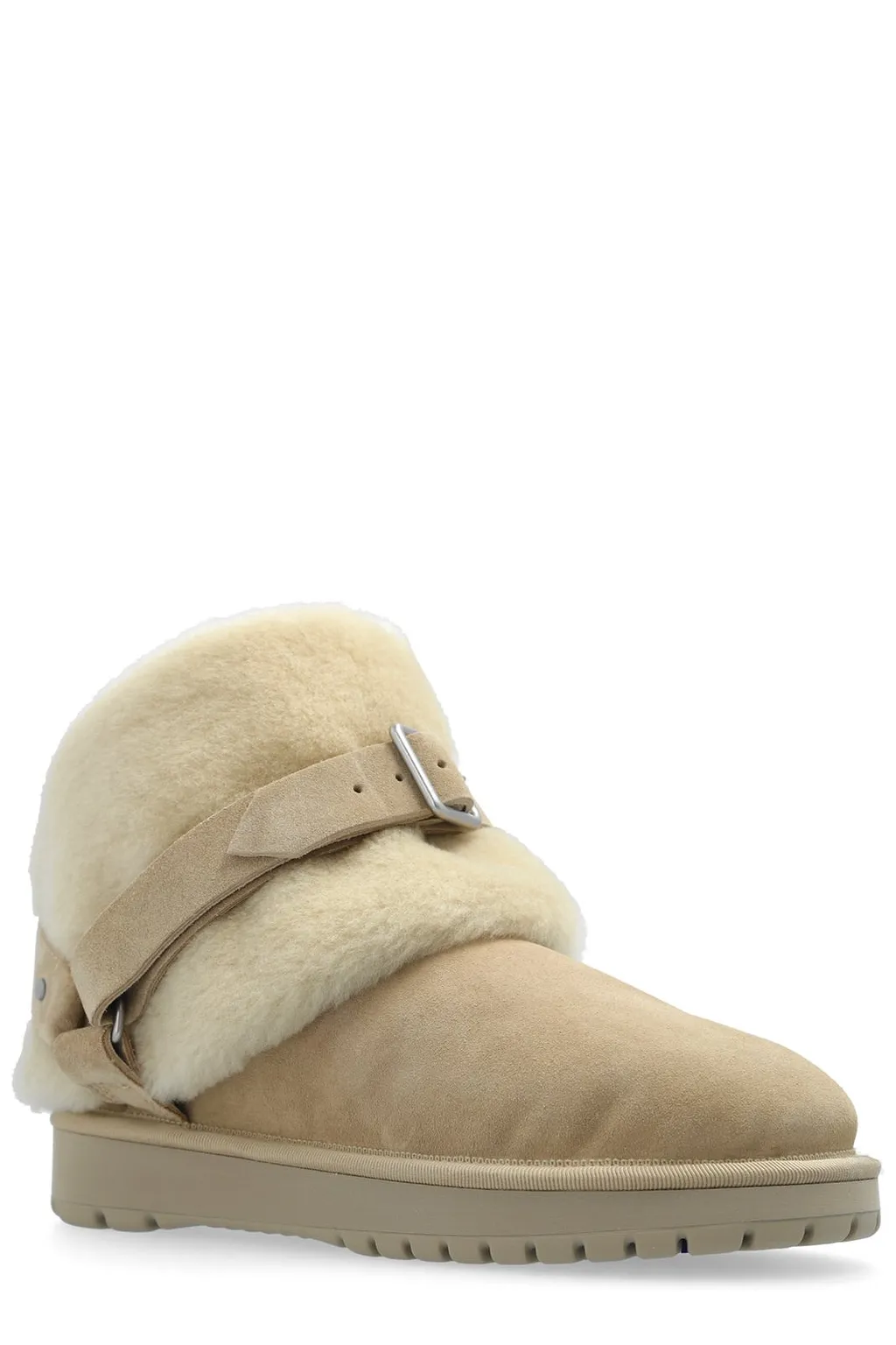 Burberry Chubby Buckle-Detailed Snow Boots