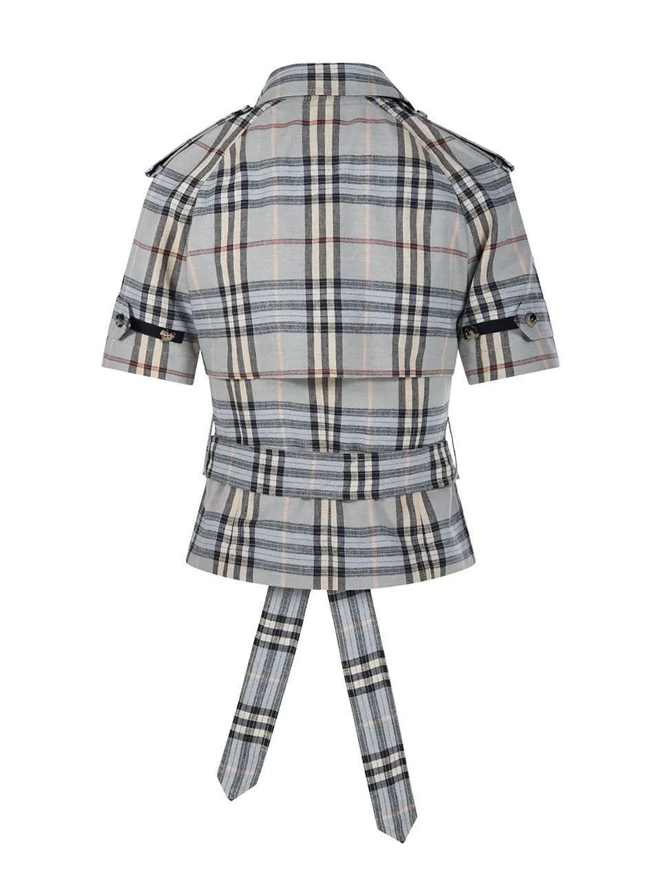 Burberry Liv Belted Check Shirt