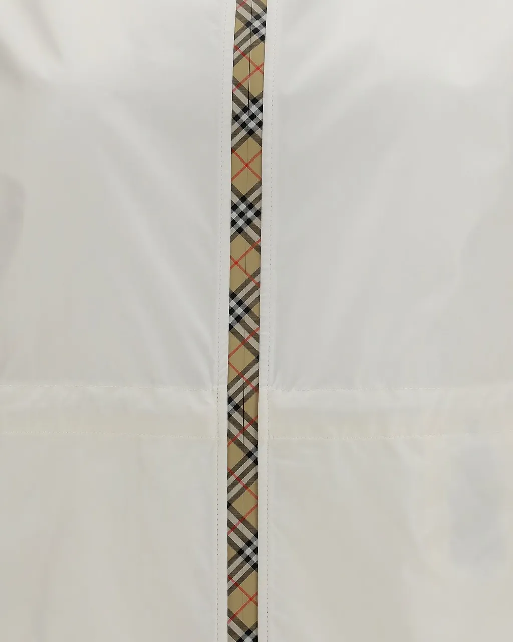 Burberry Check-Trim Zipped Jacket