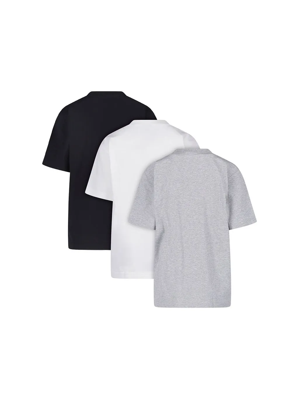 Burberry Logo Embroidered Three-Pack T-Shirt