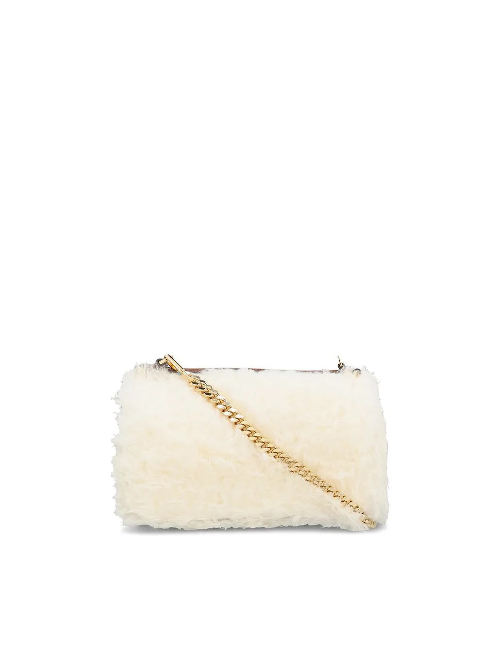 Burberry Logo Plaque Zipped Shoulder Bag