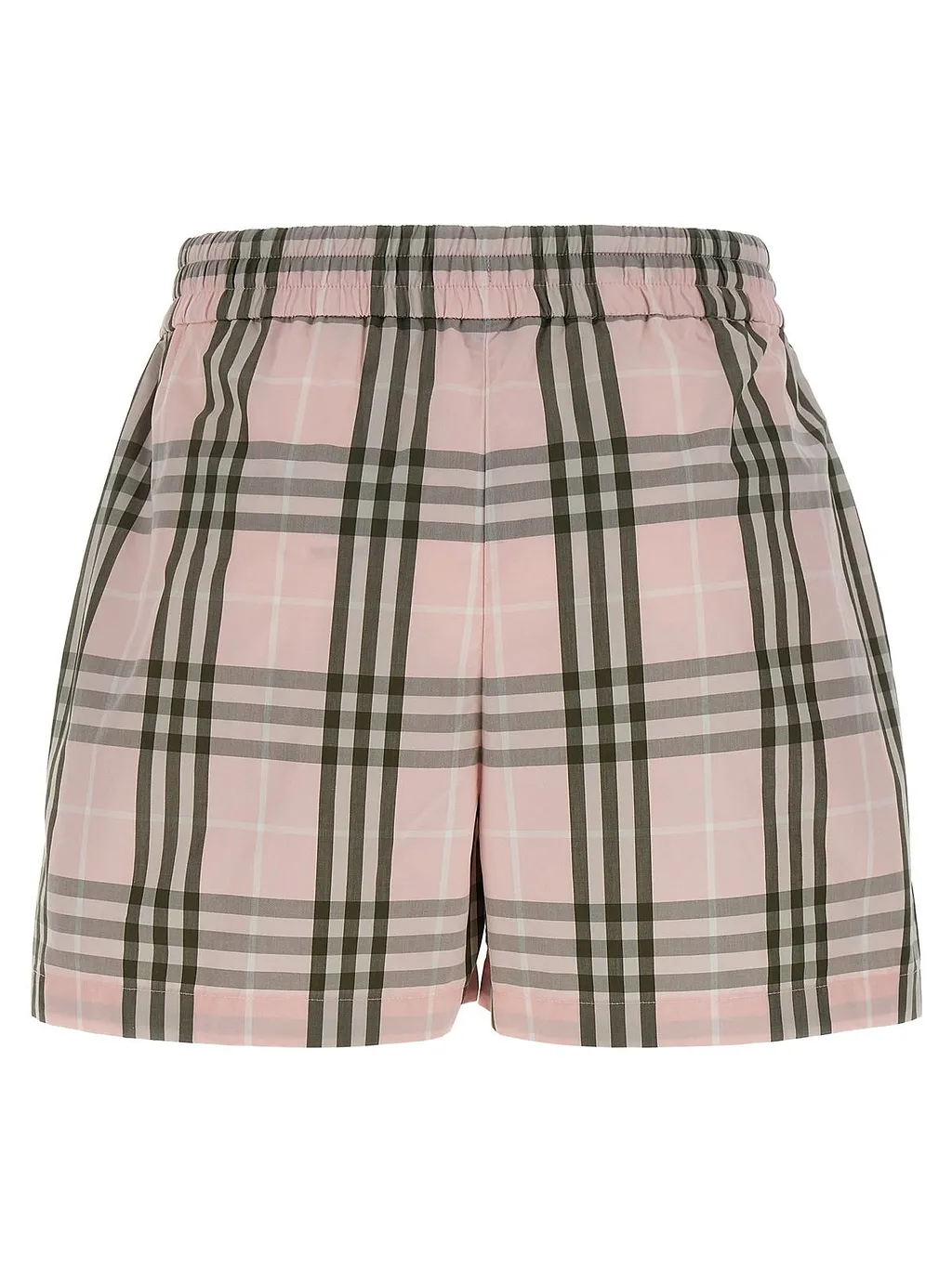 Burberry Checked Drawstring Shorts