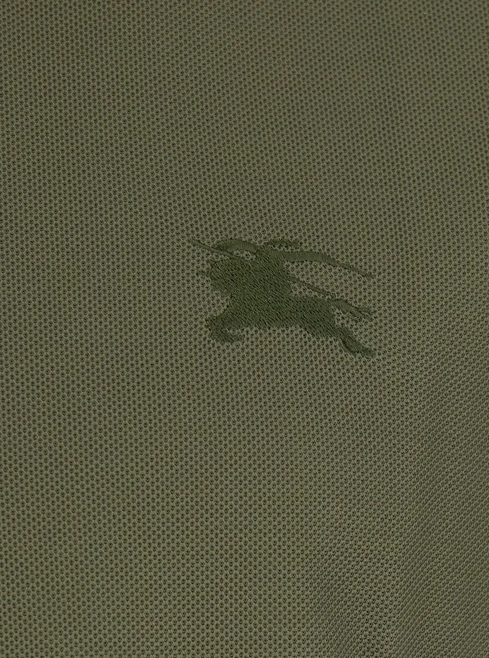 Burberry Embroidered Logo Polo Shirt
