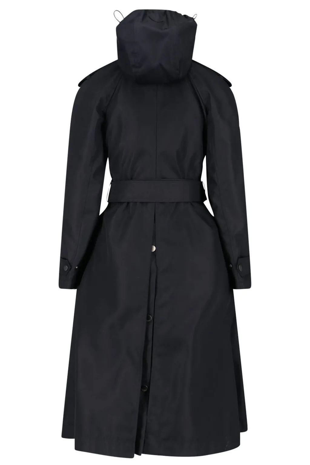 Burberry Long Hooded Car Coat