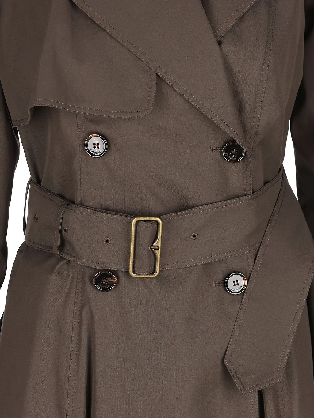 Burberry Long Gabardine Pembury Trench Coat