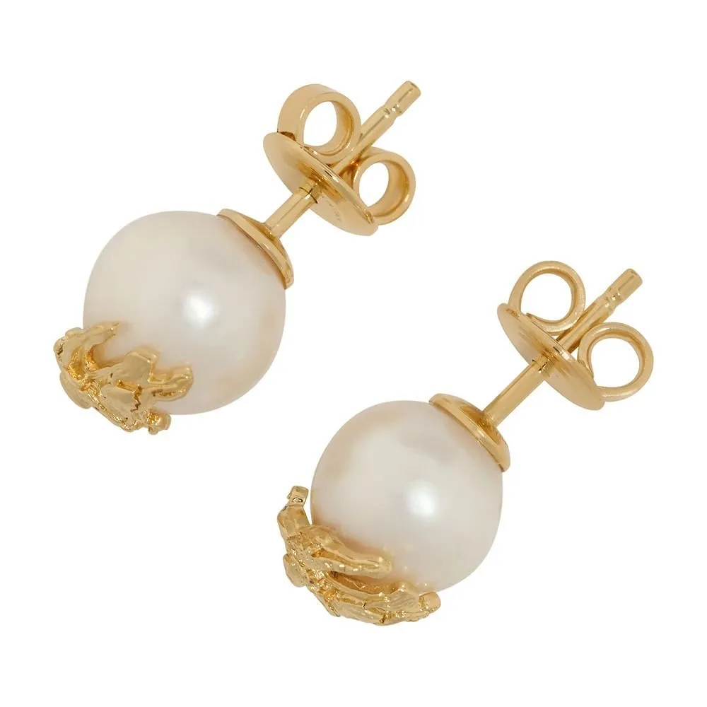 Burberry Ekd Sphere Embellished Stud Earrings