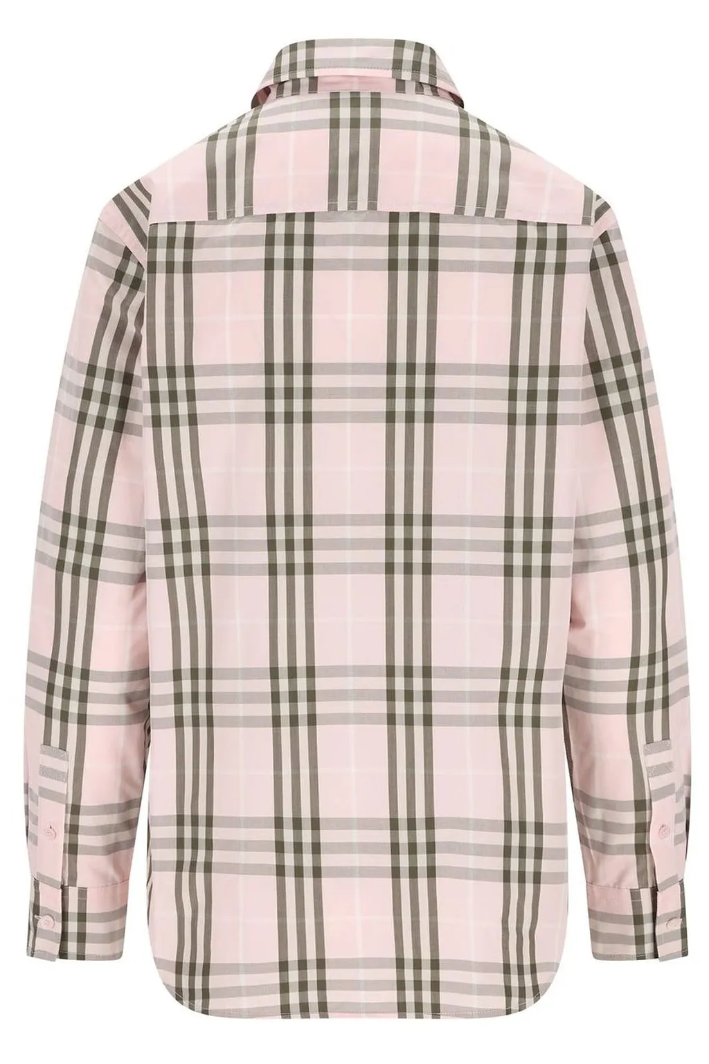 Burberry Long Sleeved Checked Shirt