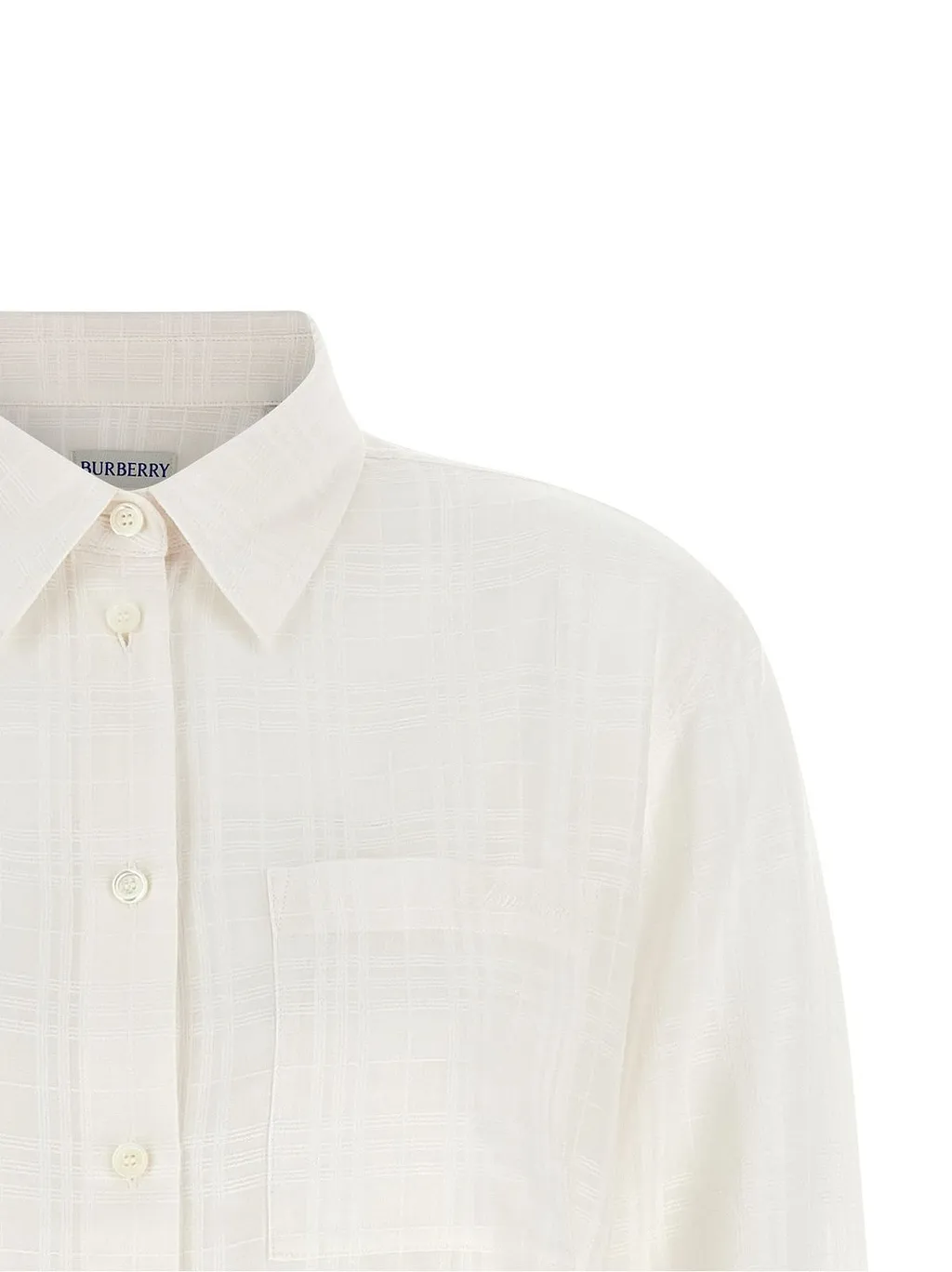 Burberry Long Sleeved Checked Shirt