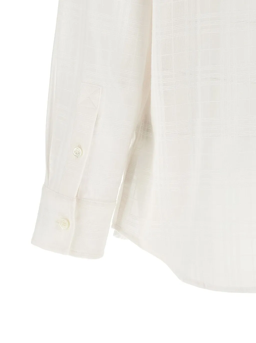 Burberry Long Sleeved Checked Shirt