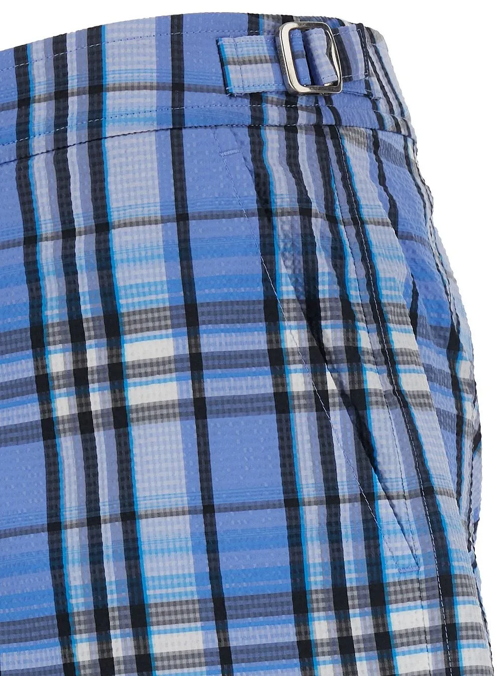 Burberry Check Seersucker Swim Shorts
